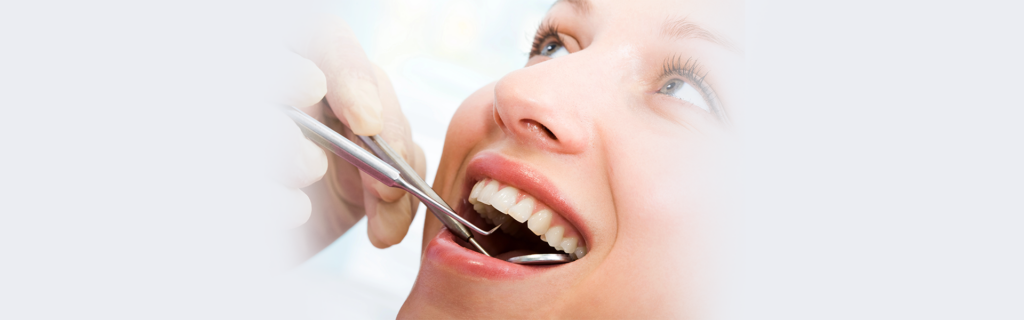 Patient getting a dental filling at Waterdown Smiles Dentistry.